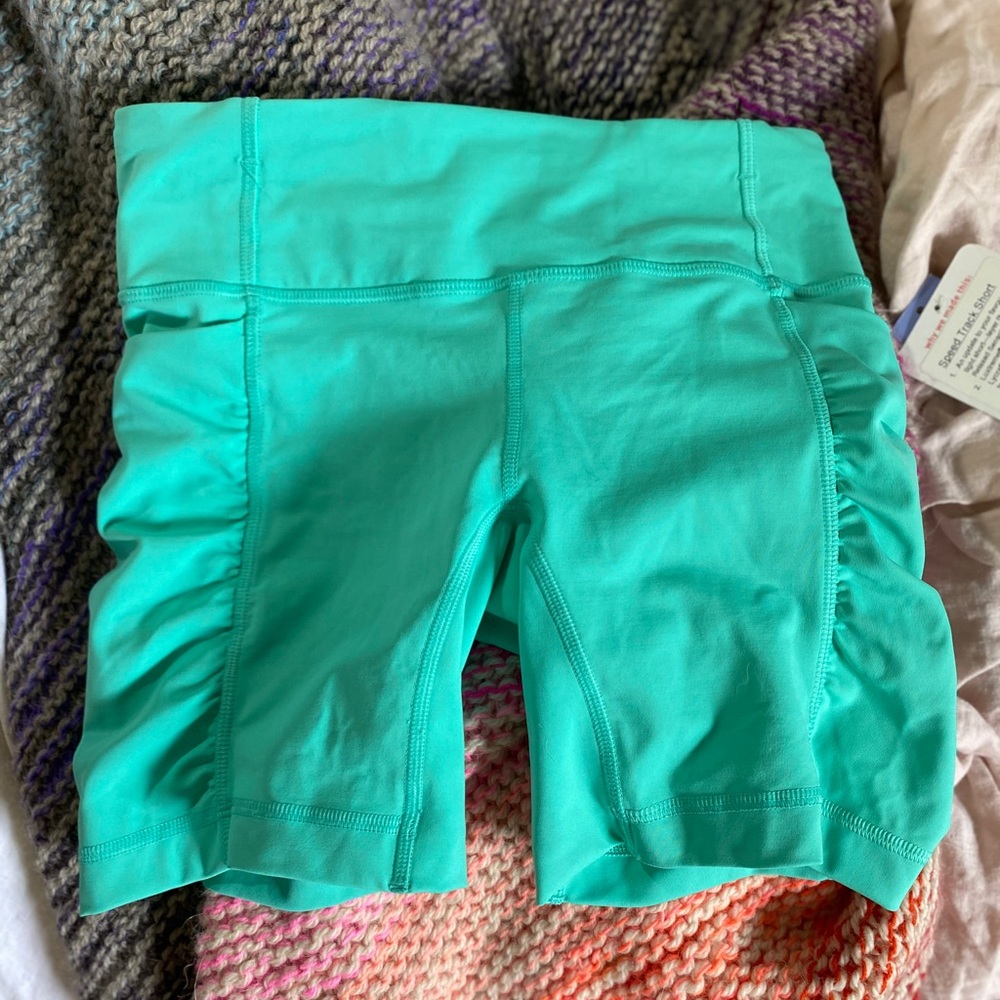 New with Tags! Lululemon speed track shorts